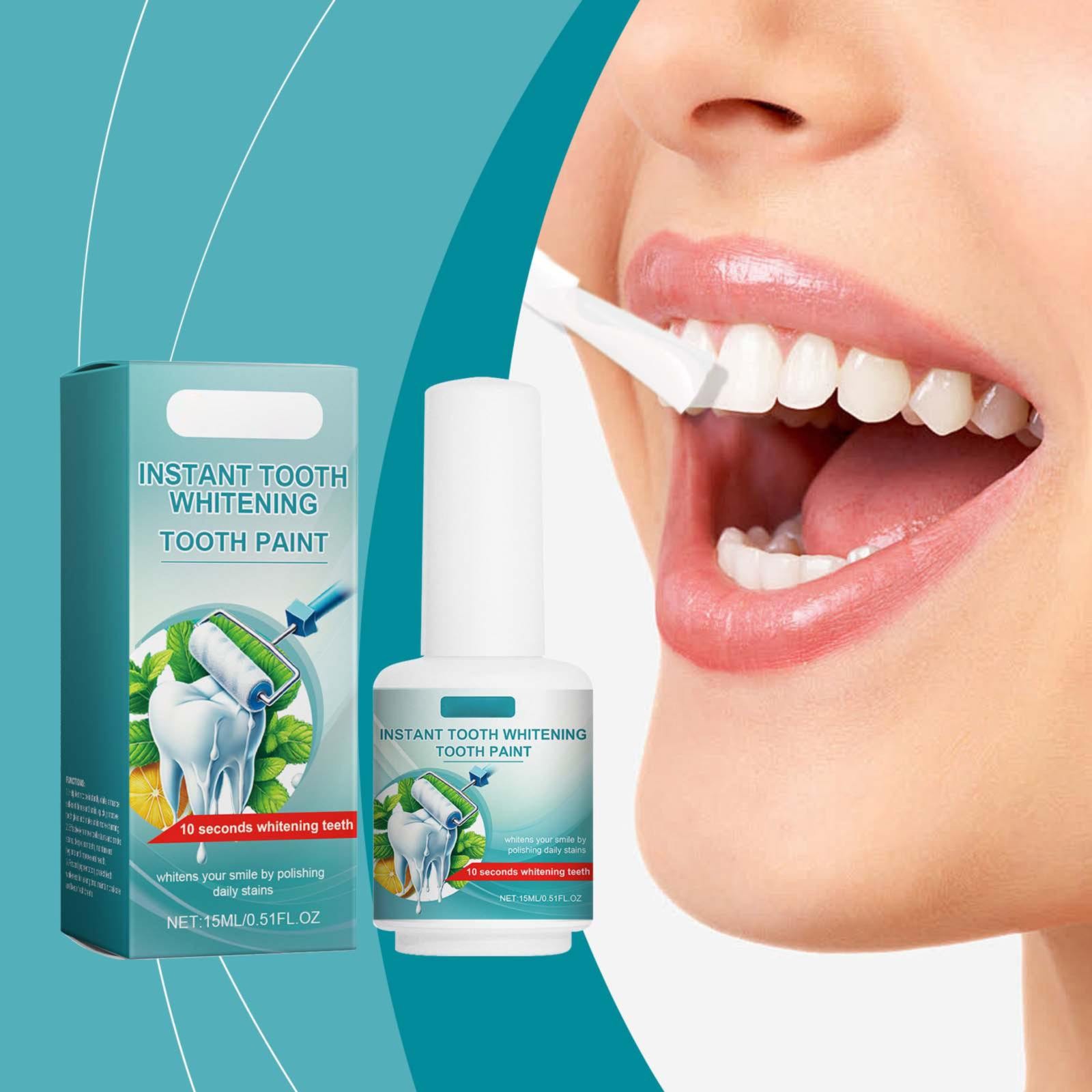 Tooth Paint Tooth Polish Up Instant Paint For Teeth Teeth Teeth Cleaning For Tooth Polish Stain Removal 15ml